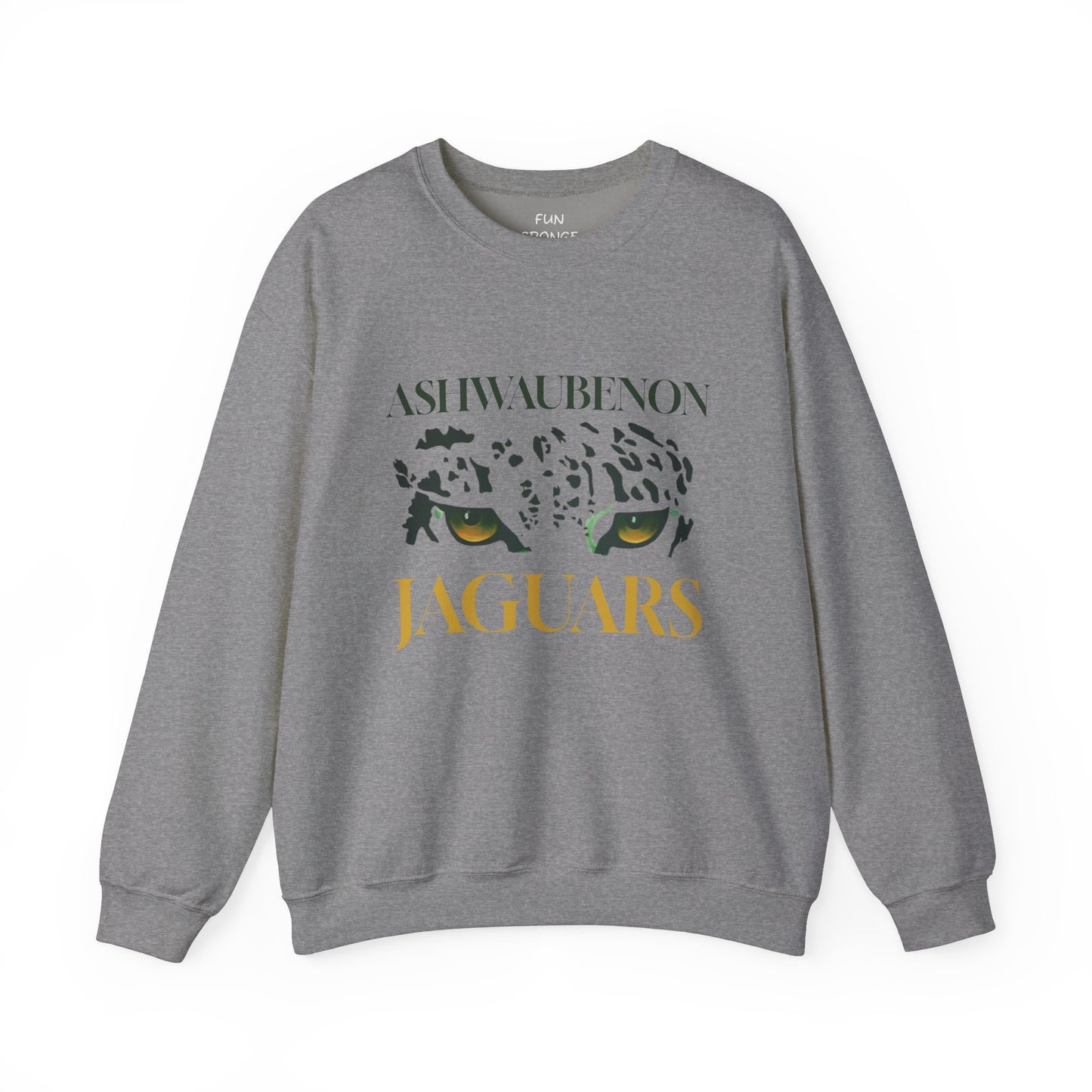 Ashwaubenon Jaguars school spirit crewneck, Unisex