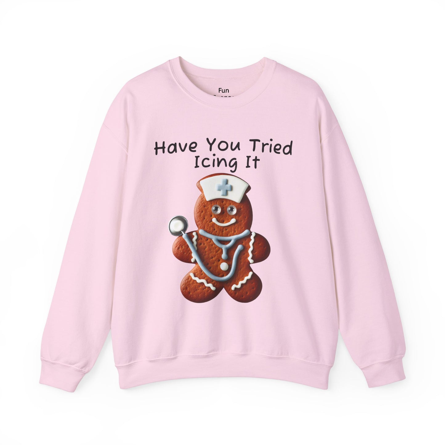 Gingerbread Icing Nurse Humor Sweatshirt