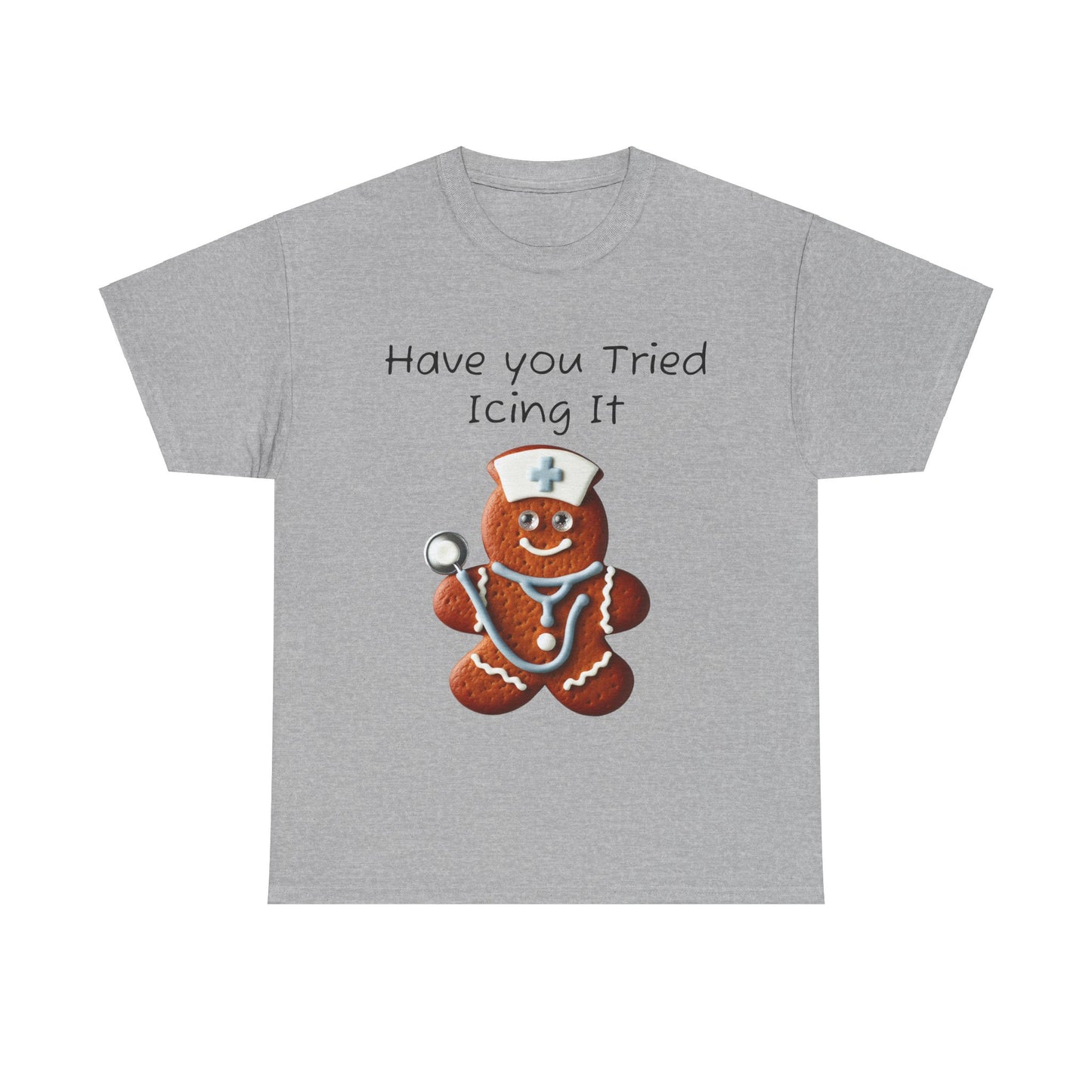 Gingerbread Icing Nurse Humor Tee