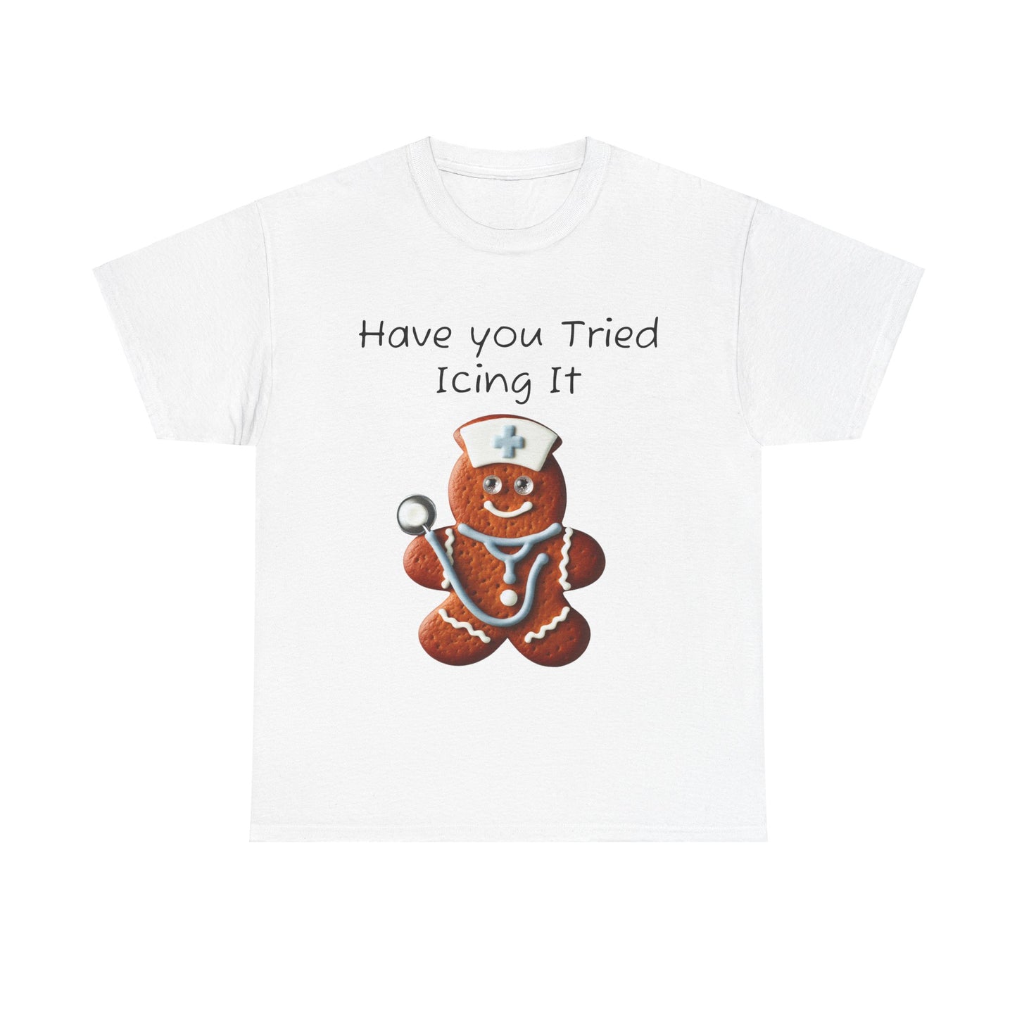 Gingerbread Icing Nurse Humor Tee