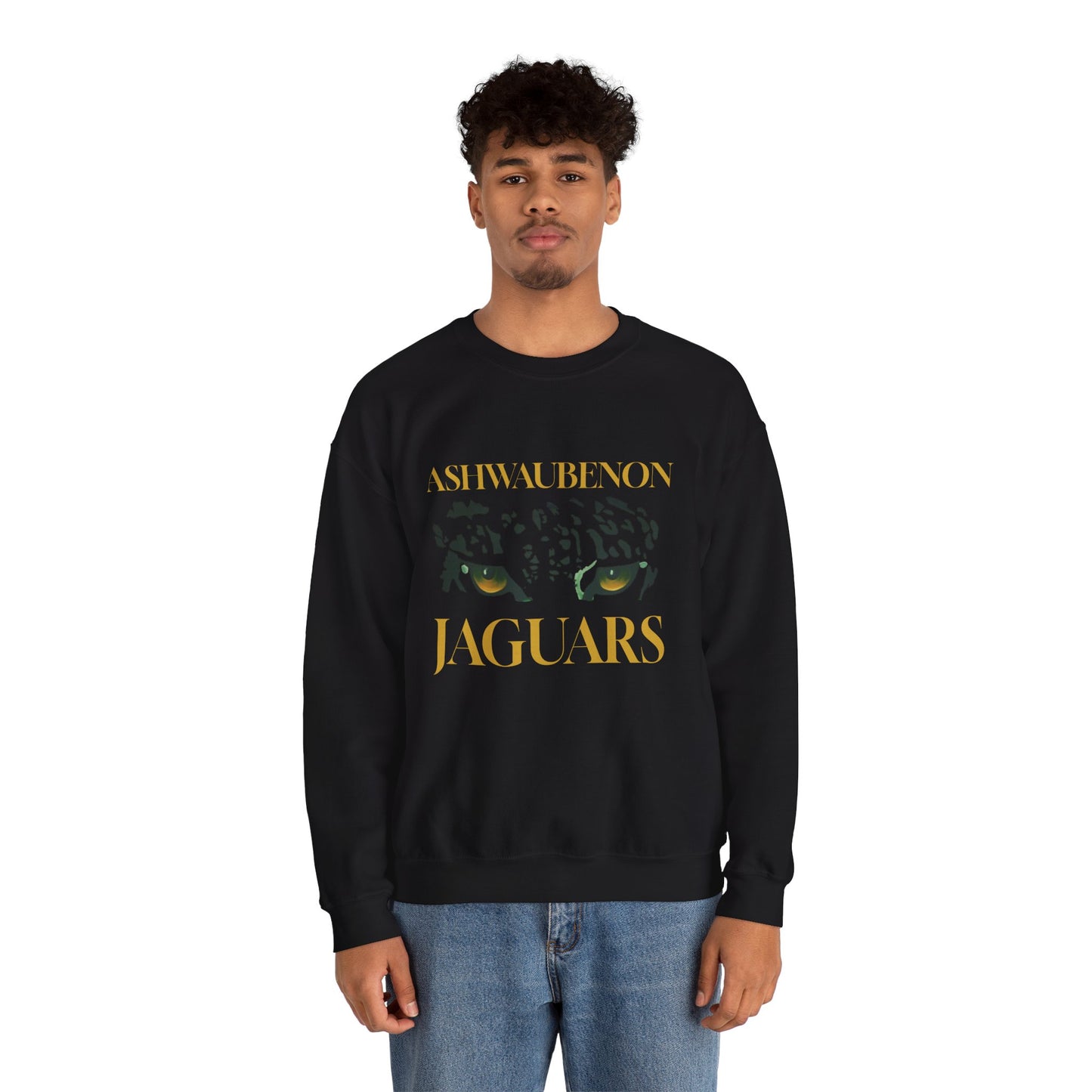 Ashwaubenon Jaguars school spirit crewneck, Unisex