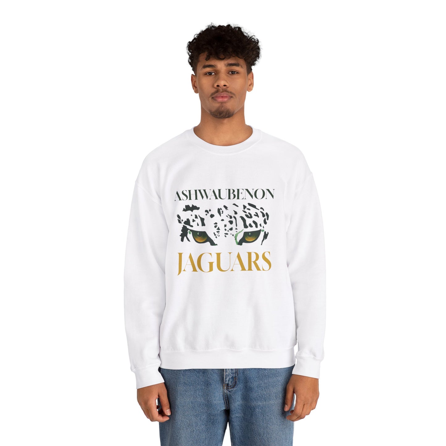 Ashwaubenon Jaguars school spirit crewneck, Unisex