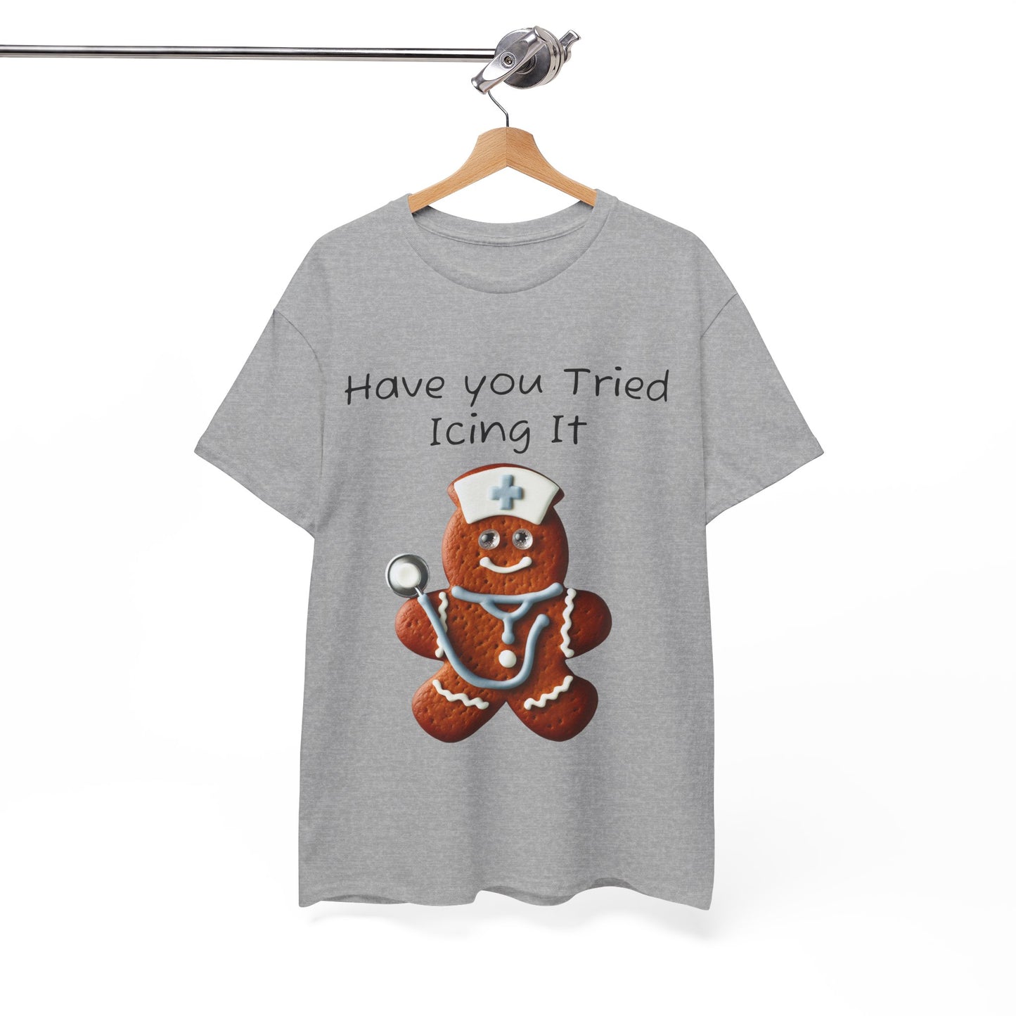 Gingerbread Icing Nurse Humor Tee