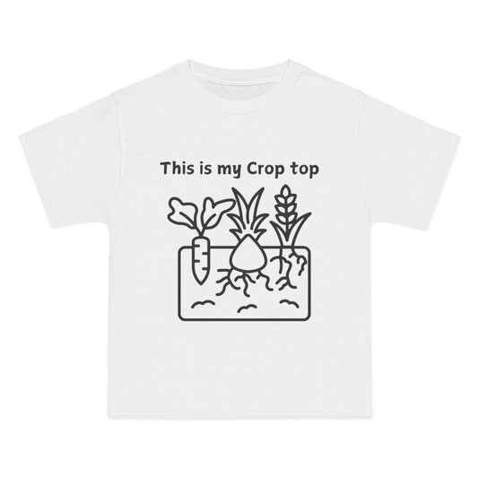 Funny Crop Top Tee