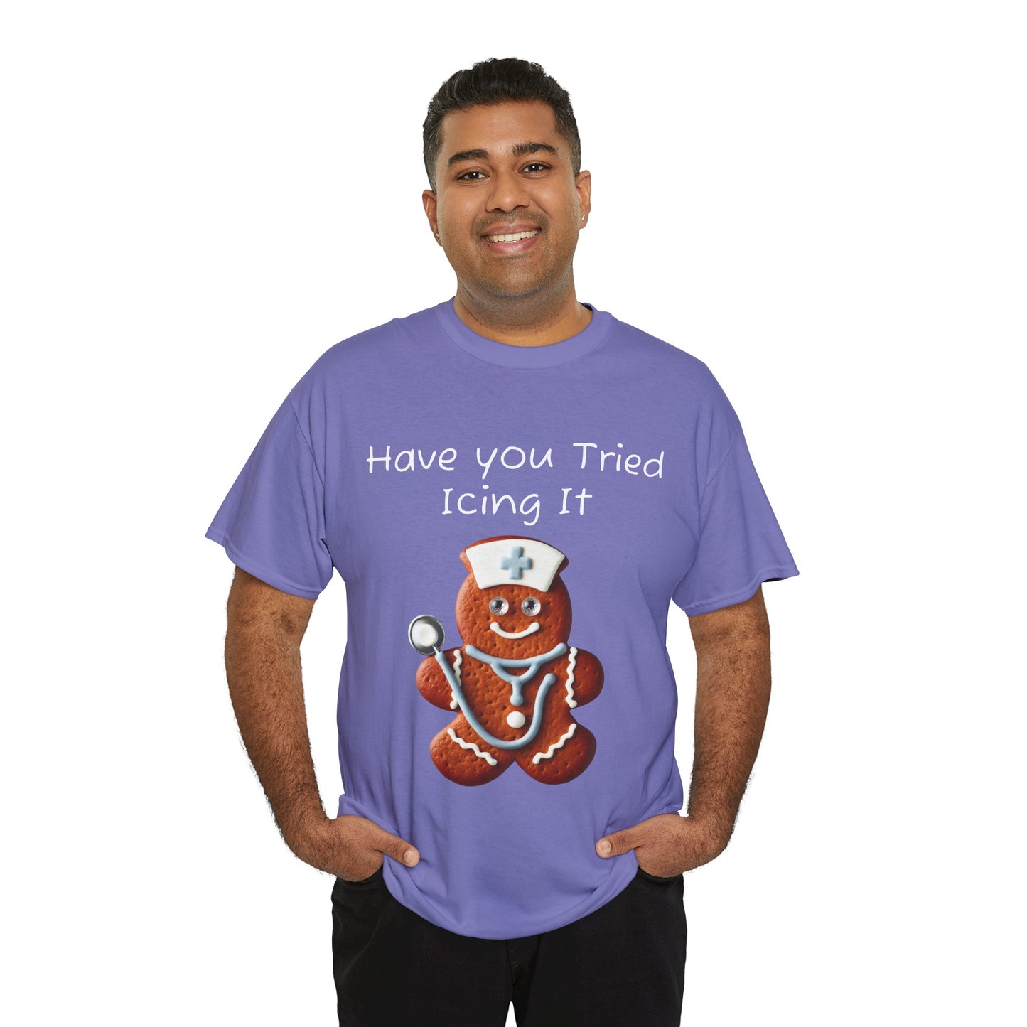 Gingerbread Icing Nurse Humor Tee