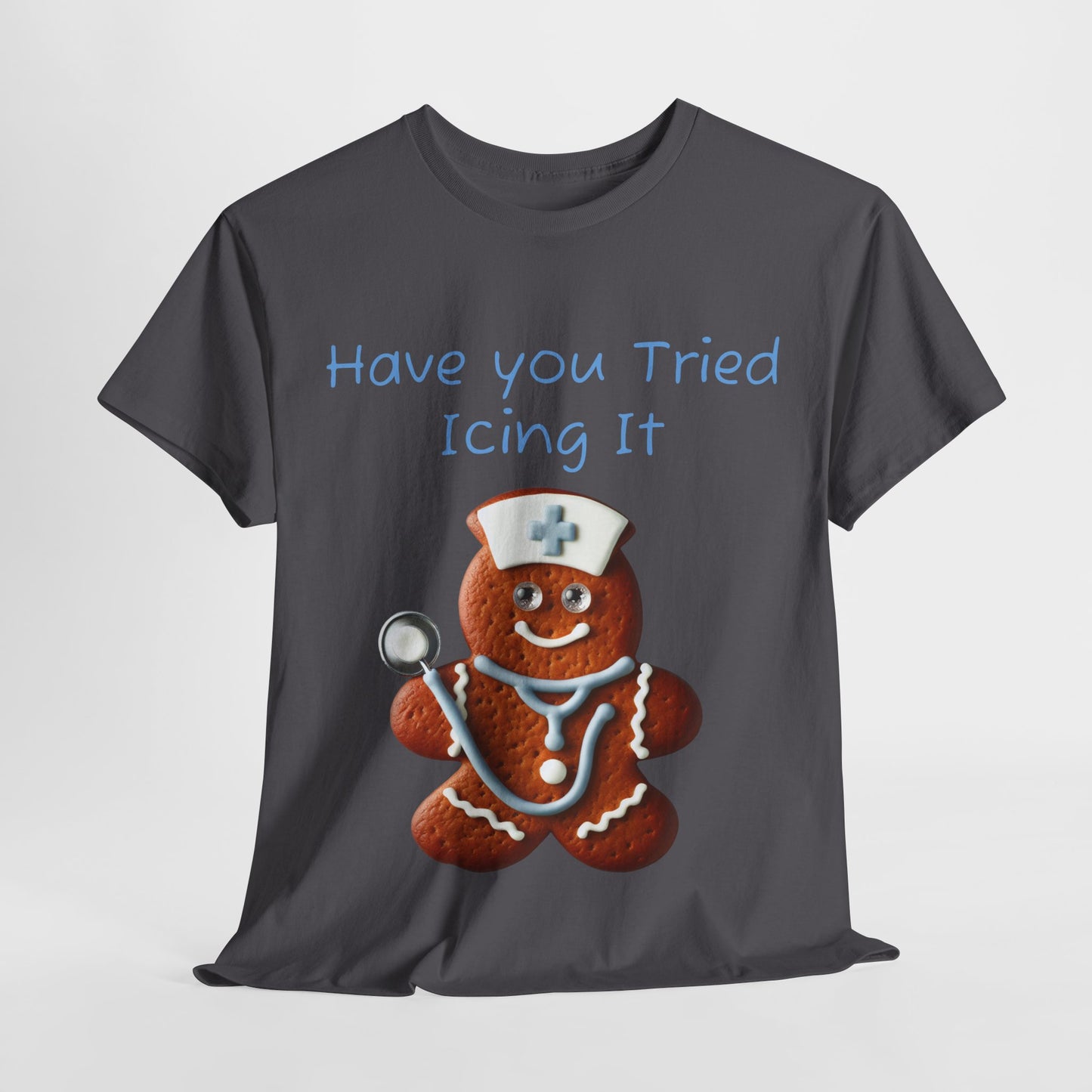 Gingerbread Icing Nurse Humor Tee