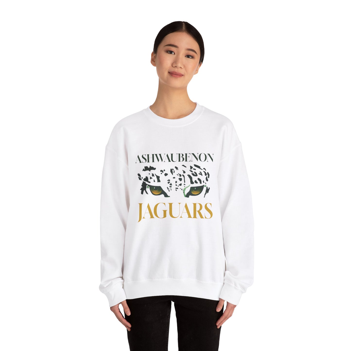 Ashwaubenon Jaguars school spirit crewneck, Unisex