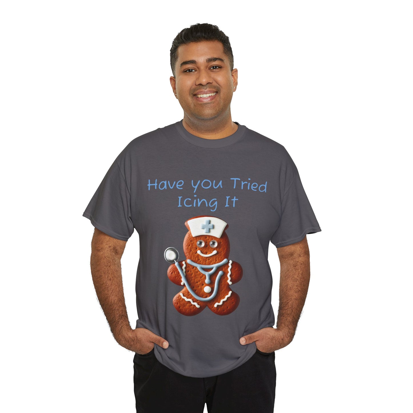 Gingerbread Icing Nurse Humor Tee