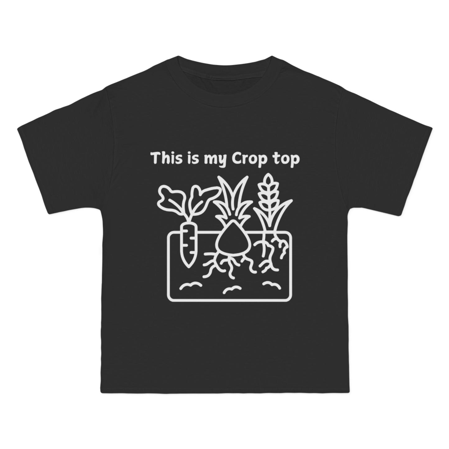 Funny Crop Top Tee