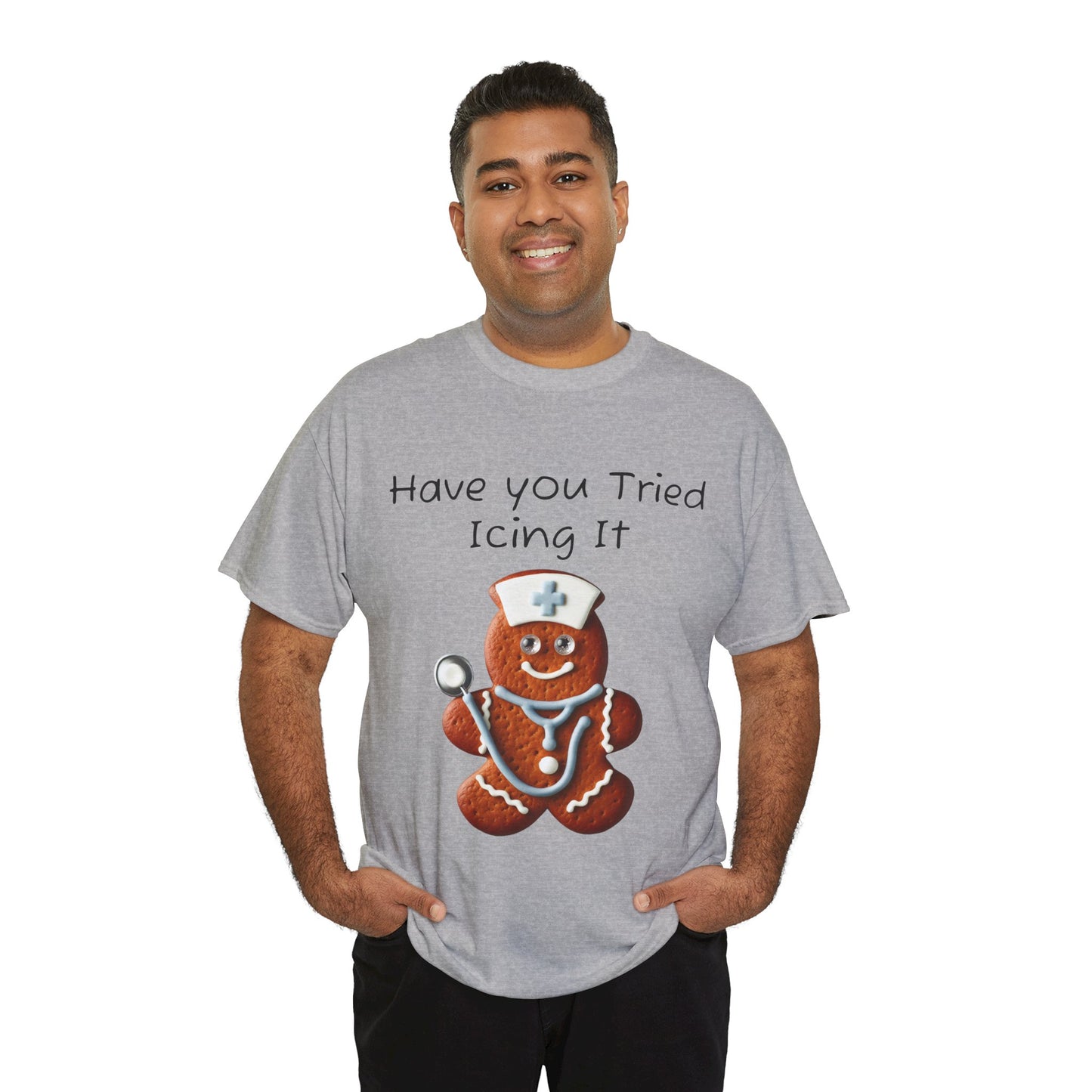 Gingerbread Icing Nurse Humor Tee