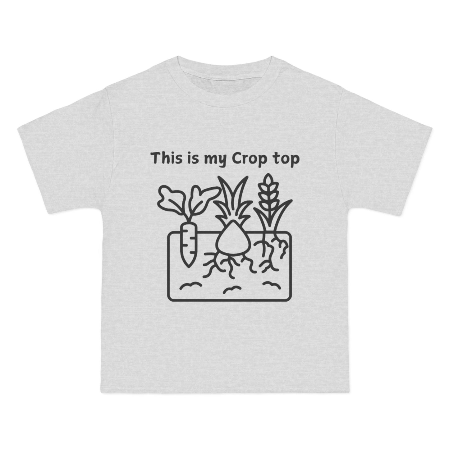 Funny Crop Top Tee