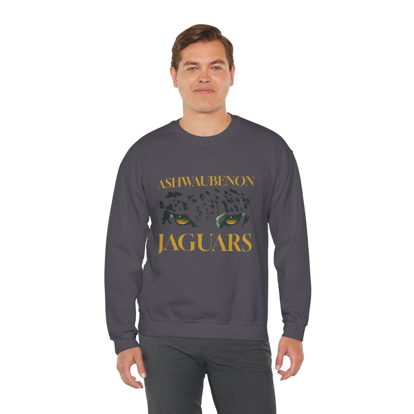 Ashwaubenon Jaguars school spirit crewneck, Unisex