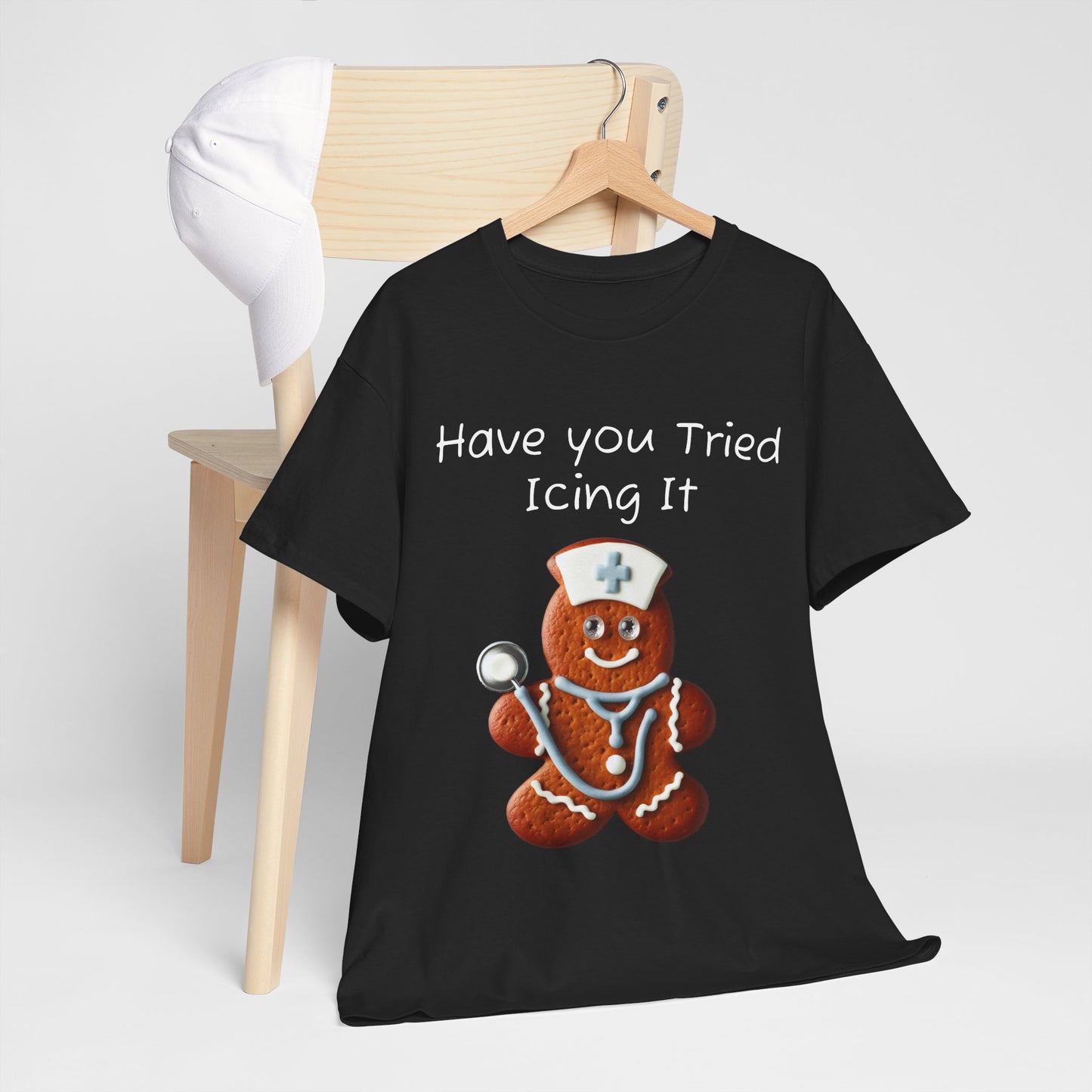 Gingerbread Icing Nurse Humor Tee