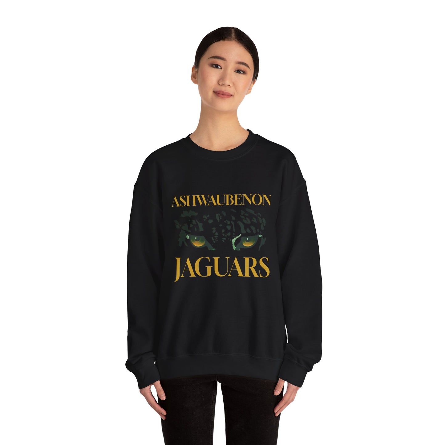 Ashwaubenon Jaguars school spirit crewneck, Unisex