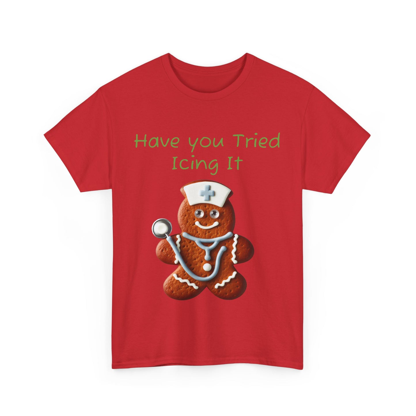 Gingerbread Icing Nurse Humor Tee