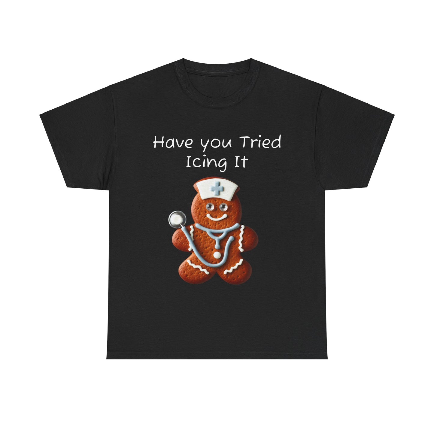 Gingerbread Icing Nurse Humor Tee