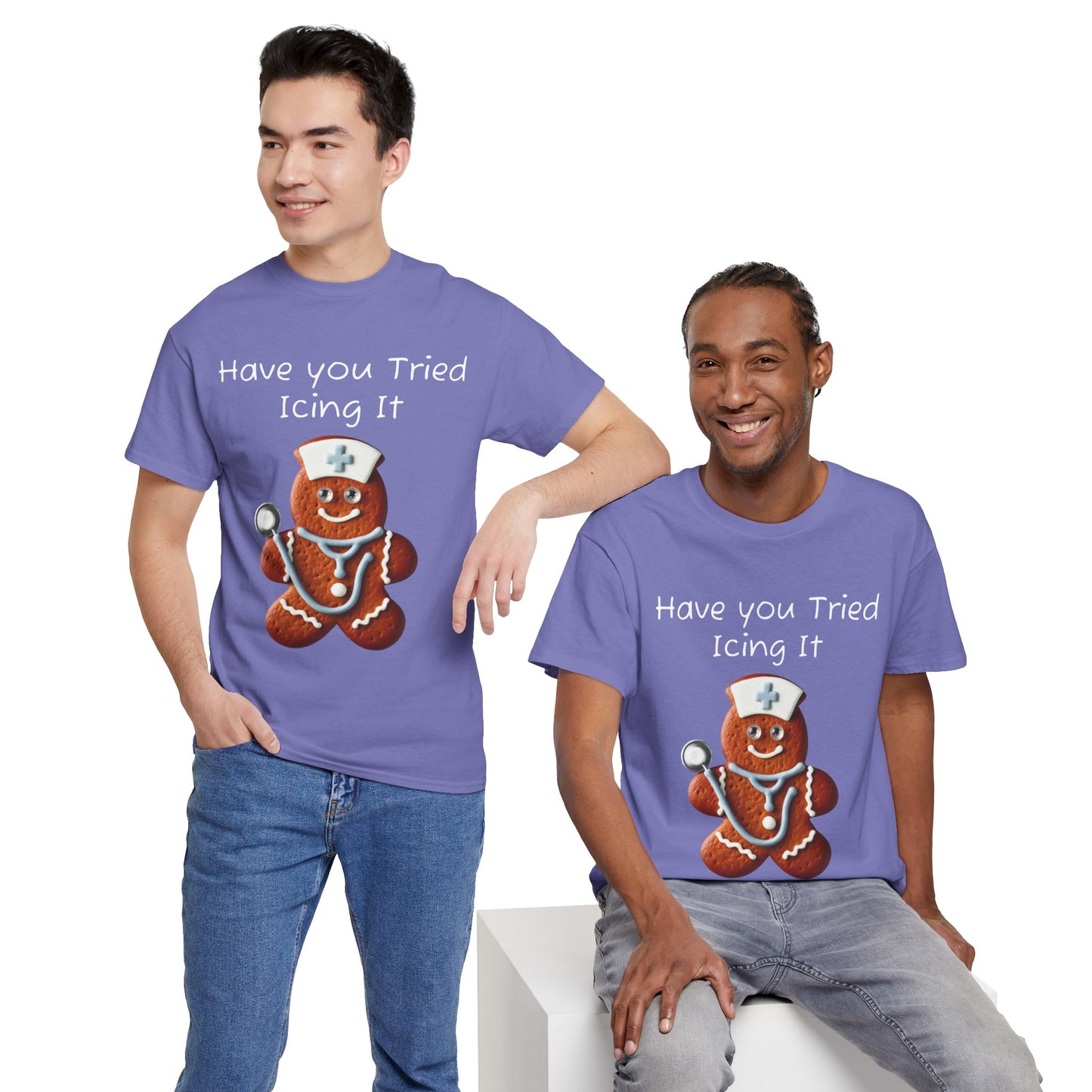 Gingerbread Icing Nurse Humor Tee