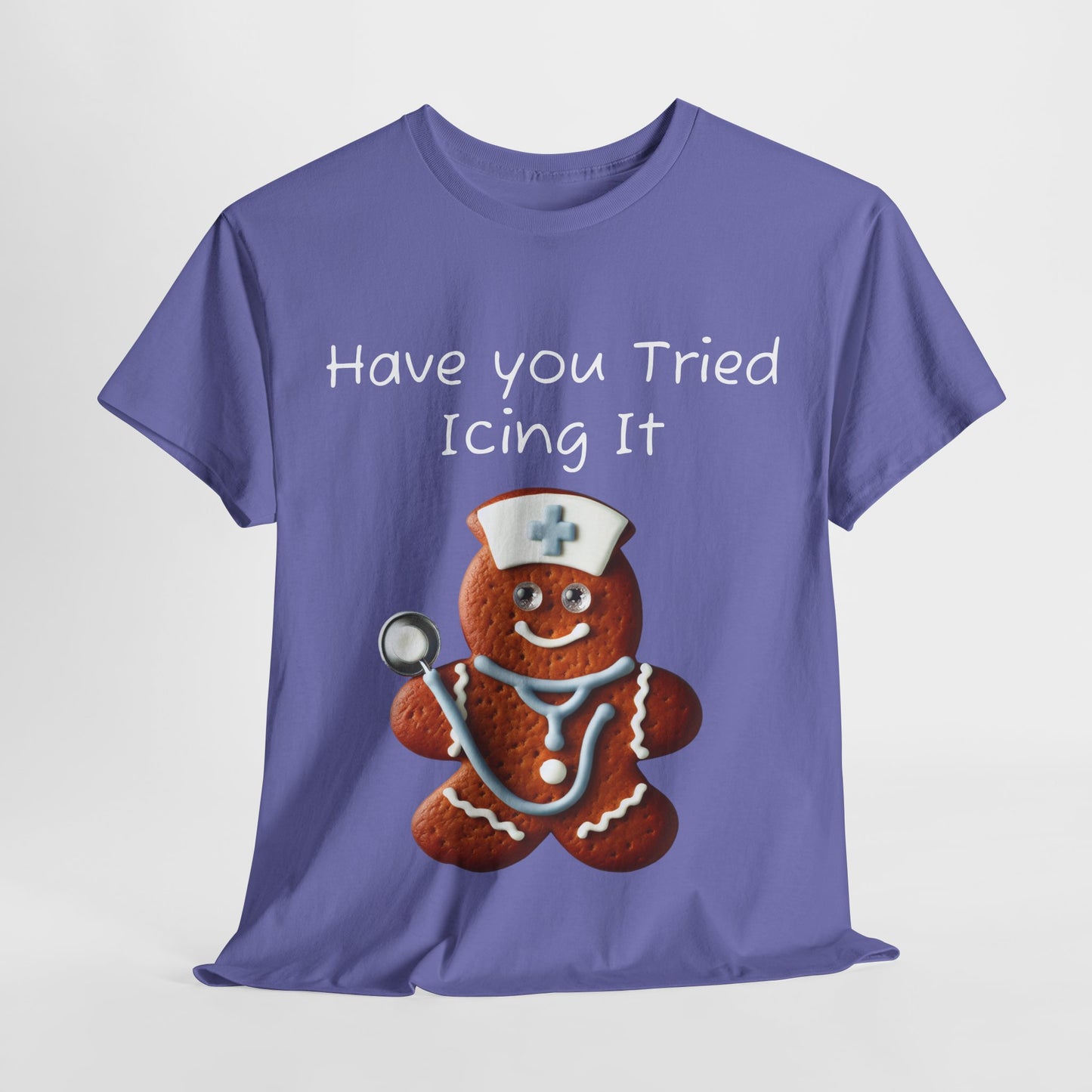 Gingerbread Icing Nurse Humor Tee