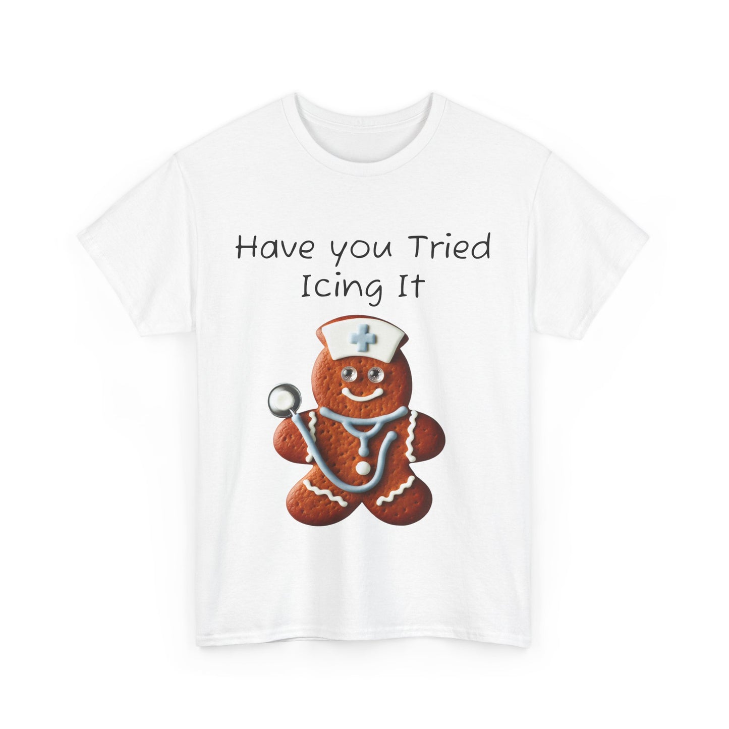 Gingerbread Icing Nurse Humor Tee